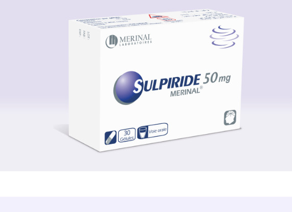 Sulpiride 50mg/mL oral solution.
