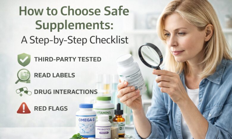 How to Choose Safe Supplements