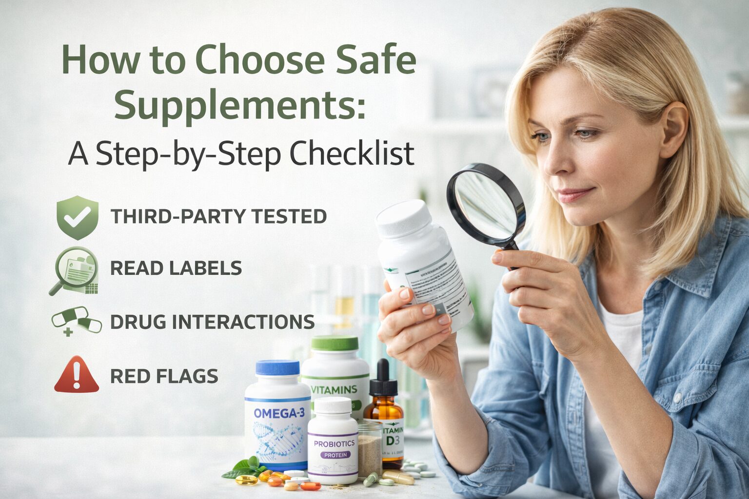 How to Choose Safe Supplements