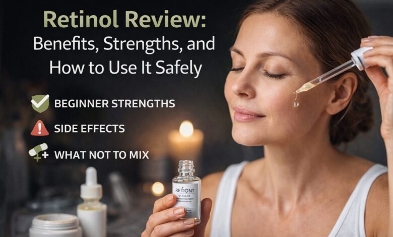 Retinol Review: Benefits, Strengths, and How to Use It Safely