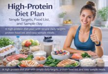 high protein diet plan