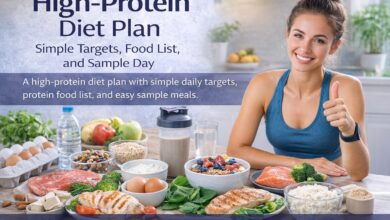 high protein diet plan