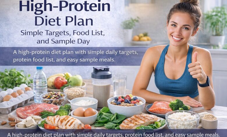 high protein diet plan