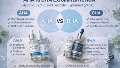 AHA vs BHA Exfoliants Review: Glycolic, Lactic, and Salicylic Explained