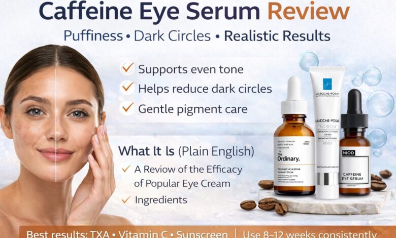 Caffeine Eye Serum Review: Puffiness & Dark Circles