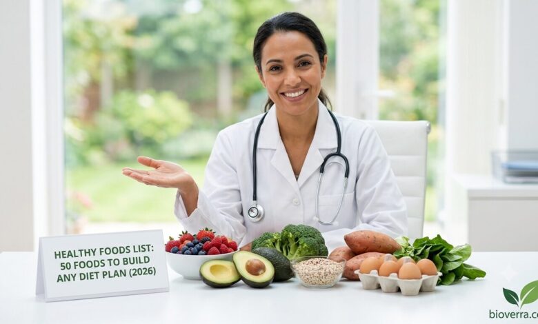 Healthy Foods List: 50 Foods to Build Any Diet Plan
